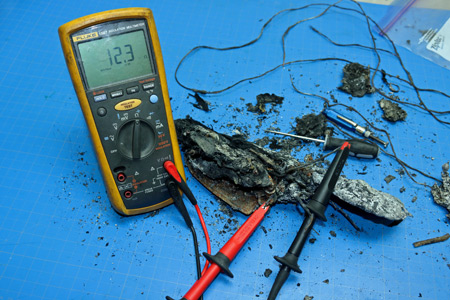  The Heating Element was 12.3 Ohms = 1,170 Watts