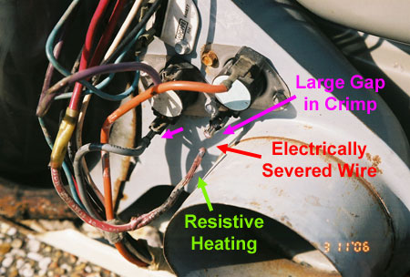 Electrically Severed Wire