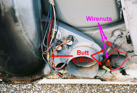 Pic of Spliced Wires