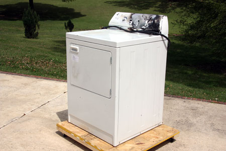 Pic of Top, Front & Side of Maytag Dryer