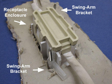 Photo: Receptacle Not Rated for Aluminum (AL)