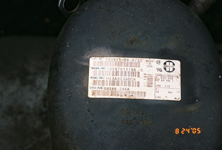 Bristol Compressor Tag