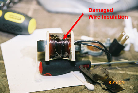 Damaged Wire Insulation