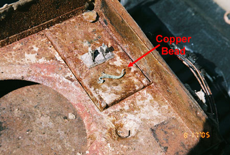 Copper Bead on Fan Power Cord