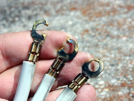 Damaged Dryer Cord Terminals