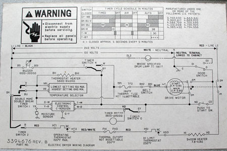  My Dryer Schematic