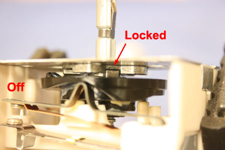 OFF Locking Mechanism