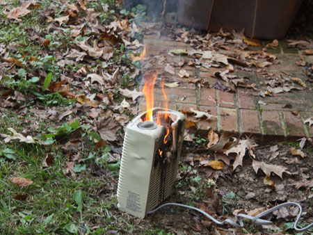 Pic of Logalized Dryer Fire