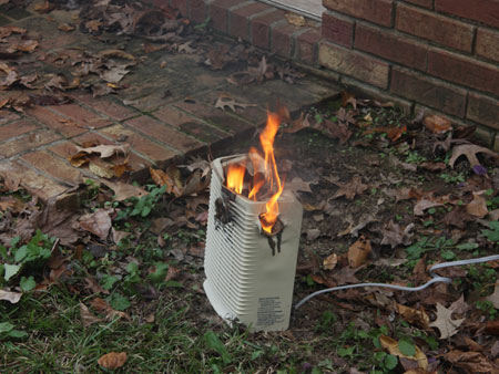 Pic of Logalized Dryer Fire