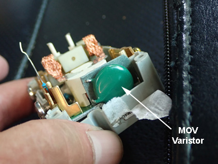 GFCI Receptacle MOV (varistor)