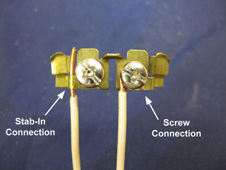 Receptacle Screw Connection