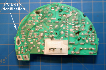  Back  of PCB Board - BRK  Smoke Alarm Model 4120