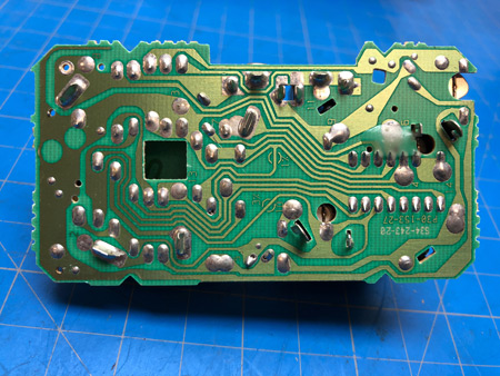 Back of Family_Gard 83R PCB.