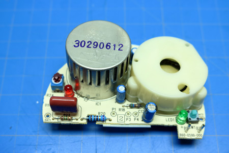  Component Side of PC Board - BRK Model 9120 Smoke   Alarm
