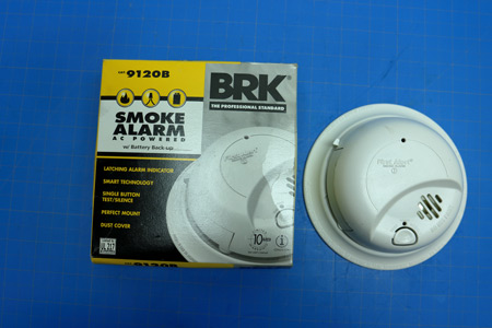 Front of BRK 9120 Box.