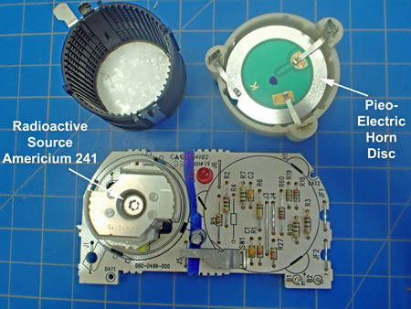 Radioactive Source, Americium 241- BRK Model 9120 Smoke  Alarm