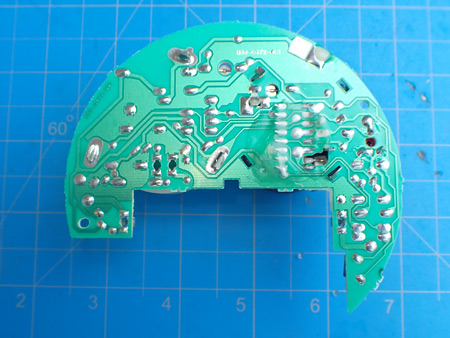Back of BRK SA340 Printed Circuit Board