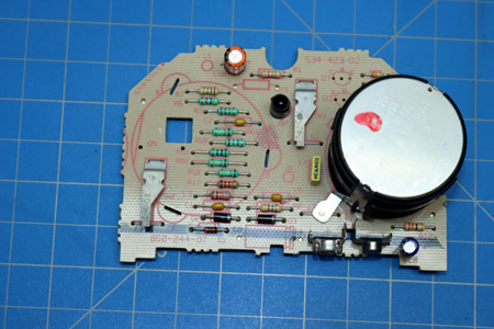   Front View of PC Board for First Alert Model SA88.