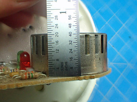 Height of Ionization Chamber - FireX Model FDAC #5000