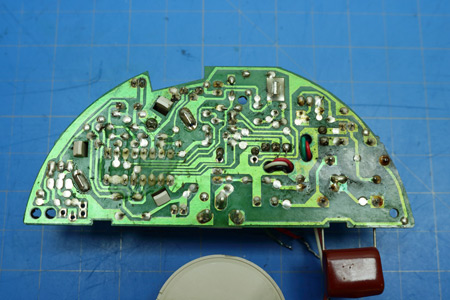 Back of PC Board in Kidde Model i12040 Smoke Alarm