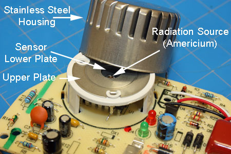 Kidde Ironization Chamber and Sensor