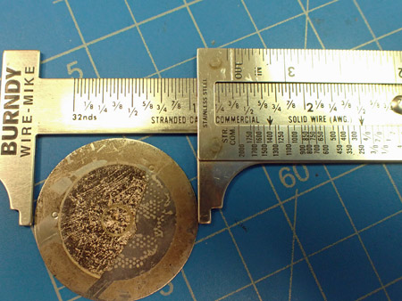 Diameter of Piezoelectric Disc