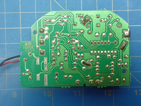 Back of Printed Circuit Board - FireX Model FDAC #5000