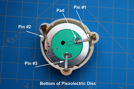  Electrical Connections to BRK's Piezoelectric Disc
