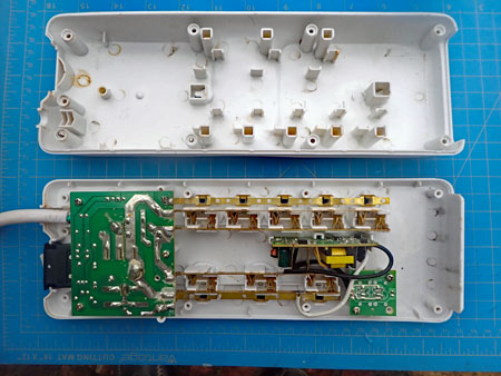 Inside View of GE Power Strip