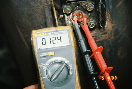 Resistance Measurement of Upper Element